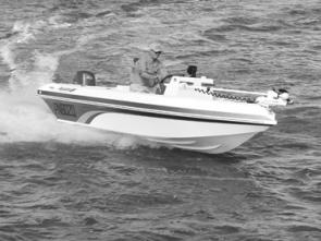 The Dash 5 won’t slip in a hard turn – the strakes under the hull and low horsepower makes it foolproof.